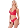 Bra Set Red M