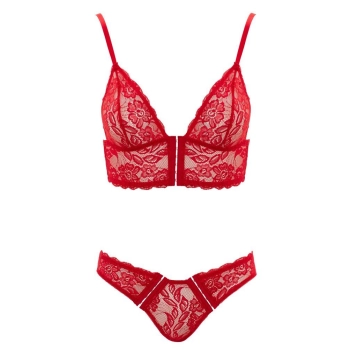 Bra Set Red XL