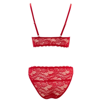 Bra Set Red XL