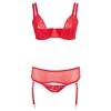 Bra Set red 90D/XL