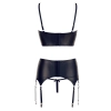 Bra & Suspender Set S