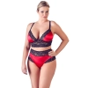 Bra Set black/red 2XL