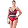 Bra Set black/red 3XL