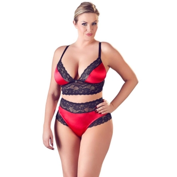 Bra Set black/red 3XL