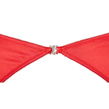 Shelf Bra Set red 75B/S