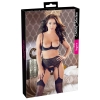 Shelf Bra Suspender Set 80B/M