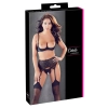 Shelf Bra Suspender Set 80B/M