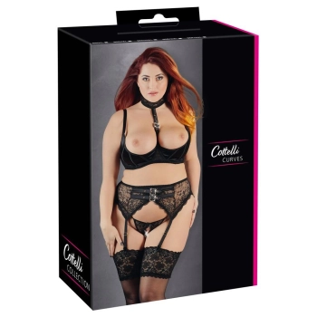 Shelf Bra Set 95E/2XL