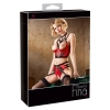 Shelf Bra Set red 75B/S