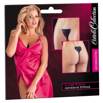 Adhesive String black