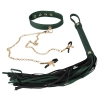 BK Collar, Clips and Flogger