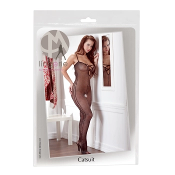 Net Catsuit black size M/L