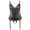 Komplet bielizny erotycznej Cami Suspender XL