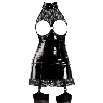 Vinyl Dress Suspender StrapsXL