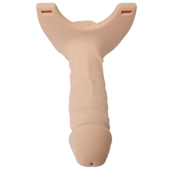 Proteza strap-on pusta przedłużająca penisa 24cm