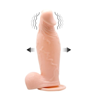 Realistyczny powiększany penis dildo przyssawka 19