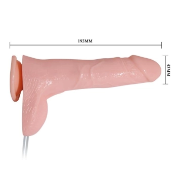 Dildo tryskające penis naturalny realistyczny