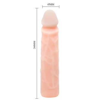 Wyginane dildo z cyberskóry realistyczny penis 24c