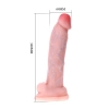 Duży gruby penis naturalny przyssawka dildo 34c