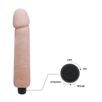 Gruby członek wibrator jak penis realistyczny 26cm