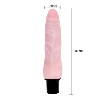 Naturalny kształt materiał wibrator sex penis 23cm