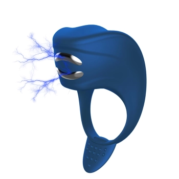 Pierścień na penisa elektrostymulacja wibruje 7try