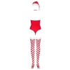 Bielizna-Kissmas body czerwone  S/M