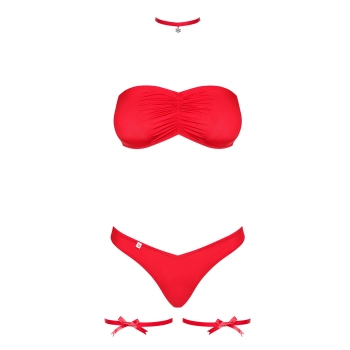 Komplet stanik figi choker obsessive kissmas l/xl