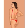 Bielizna-Lovlea body czerwone  S/M