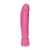 Realistyczny różowy penis w spiralne żyły 10,5cm