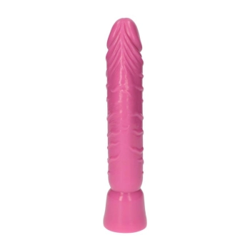 Realistyczny różowy penis w spiralne żyły 10,5cm