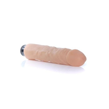 Wibrator z cyberskóry naturalny członek penis 23cm