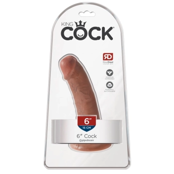 King Cock 6" Cock-Tan