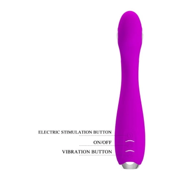 Wibrator z elektrostymulacją gspot 19cm 7trybów