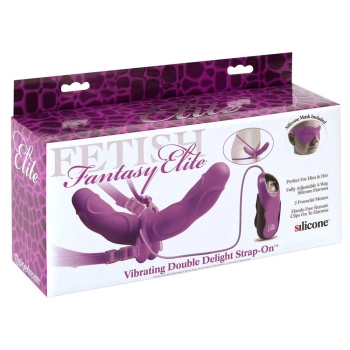 FFE Vibrating Double Strap-On