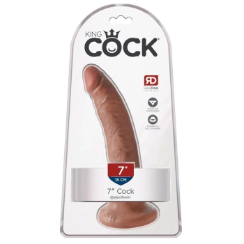 King Cock 7" Cock Tan