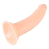 Zakrzywione dildo żylaste penis z przyssawką 18cm