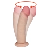 Realistyczny penis dildo z rotacją cyberskóra 20cm