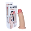 Realistyczny naturalny penis dildo z cyberskóry 18