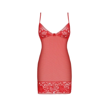 Bielizna - Vanessa XXL/XXXL (czerwona halka/red chemise)