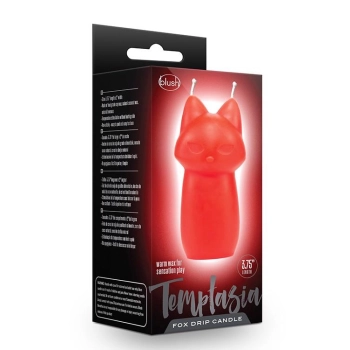 TEMPTASIA FOX DRIP CANDLE RED