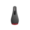 Masturbator ssący Airturn 2 z wibracją i podgrzewaniem USB czarny 22 cm
