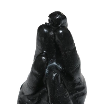 All Black Fisting Hand 18 cm