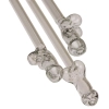 Glass Drinking Straw Willy x 4