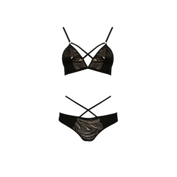 Bielizna-LARA BIKINI black L/XL - Casmir