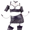 Shelf Bra Set Bondage 85D/L