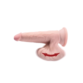 3D Cock Swinging Balls 7 Inch