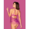 Koszulka babydoll komplet stringi obsessive s/m