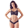 Bra and Briefs black S/M