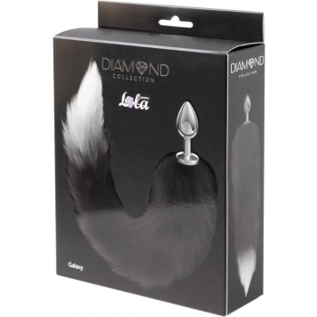 Anal Plug Diamond Galaxy Black